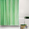 Штора для ванной ILLUSION зеленая фото 1