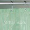 Штора для ванной BIG зеленая фото 3