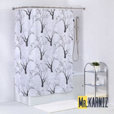 Штора для ванной Forest Texture