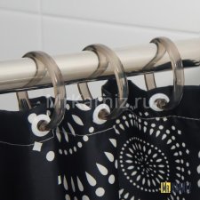 Кольца для штор Lokee black